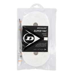 Dunlop D TAC SUPER TAC OVERGRIP WHITE 30PCS